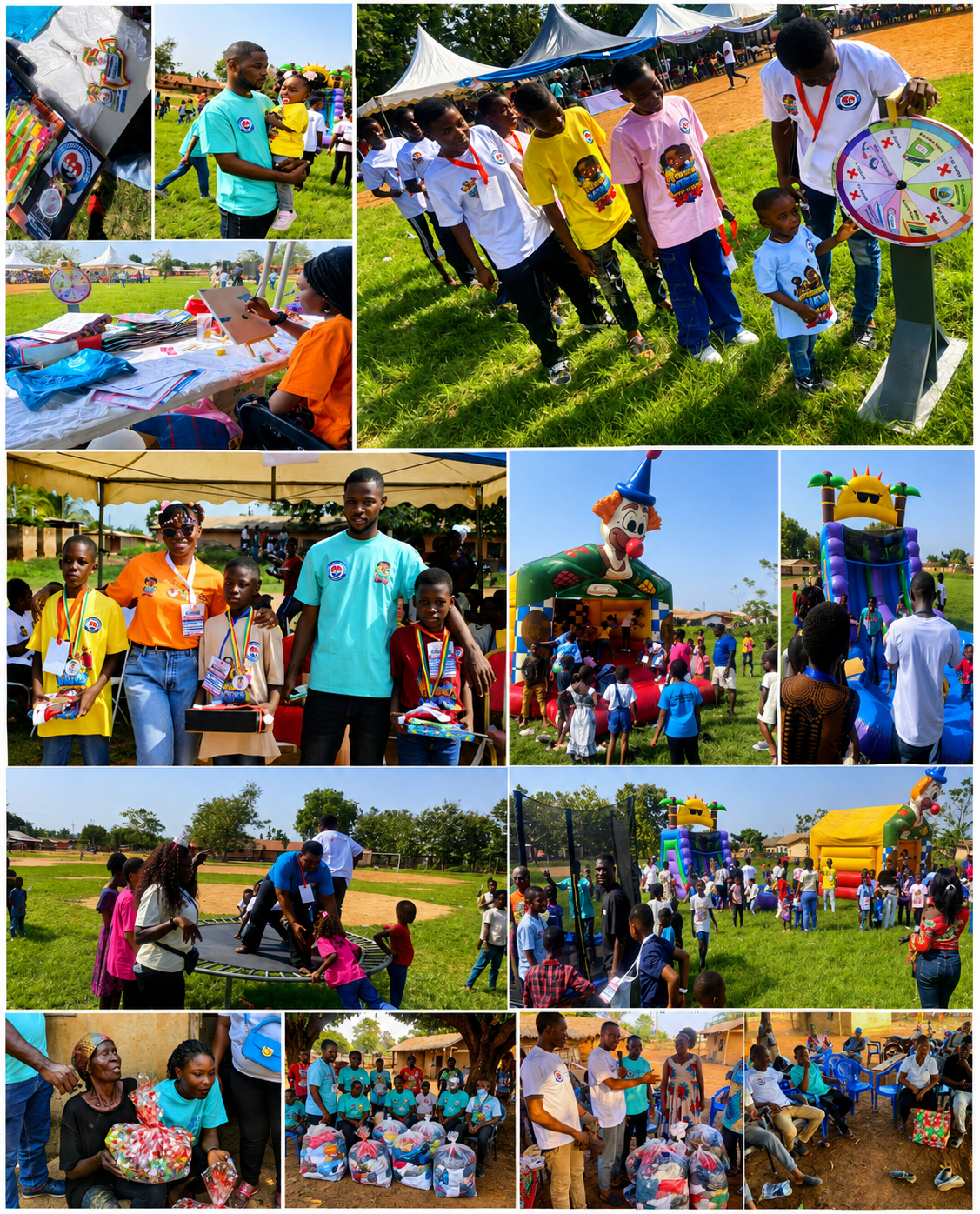 Kpando kids festival moments